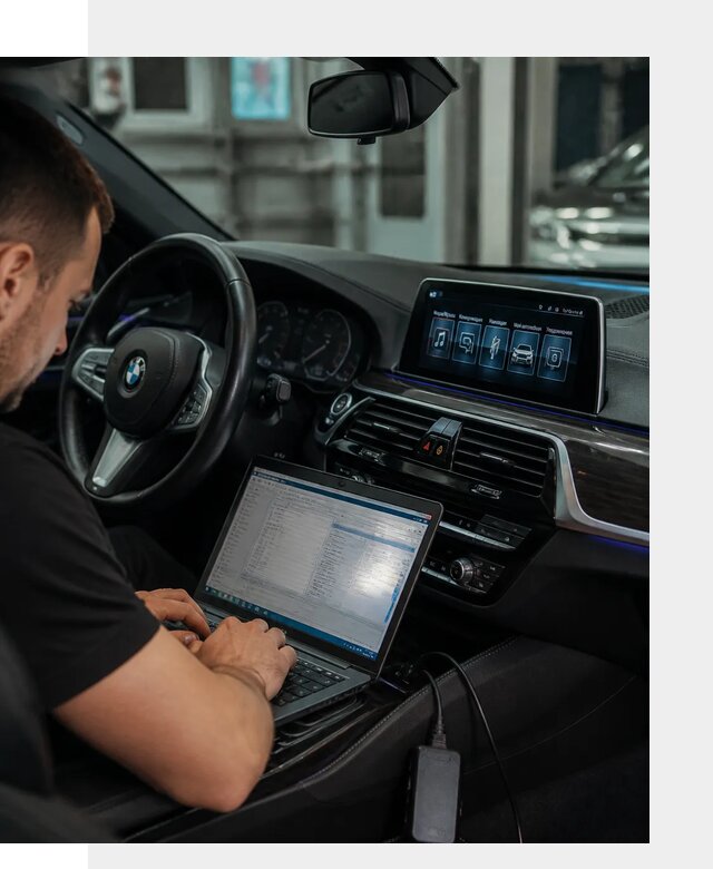 Русификация мультимедиа BMW для авто под ключ в Кургане