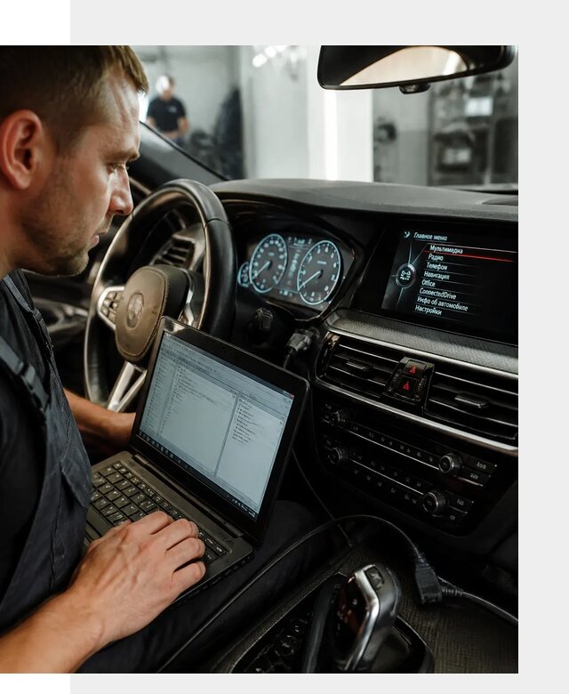 Русификация приборной панели BMW для авто в Кургане от компании