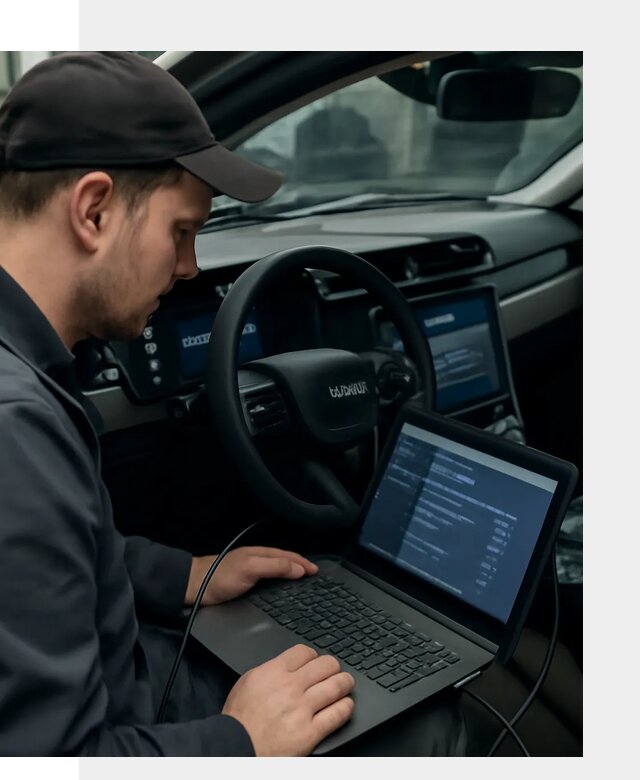 Профессиональная русификация автомобилей Lynk Co в Кургане