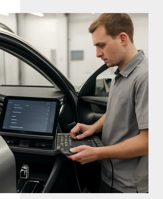 Русификация мультимедиа автомобилей Lynk Co в Кургане