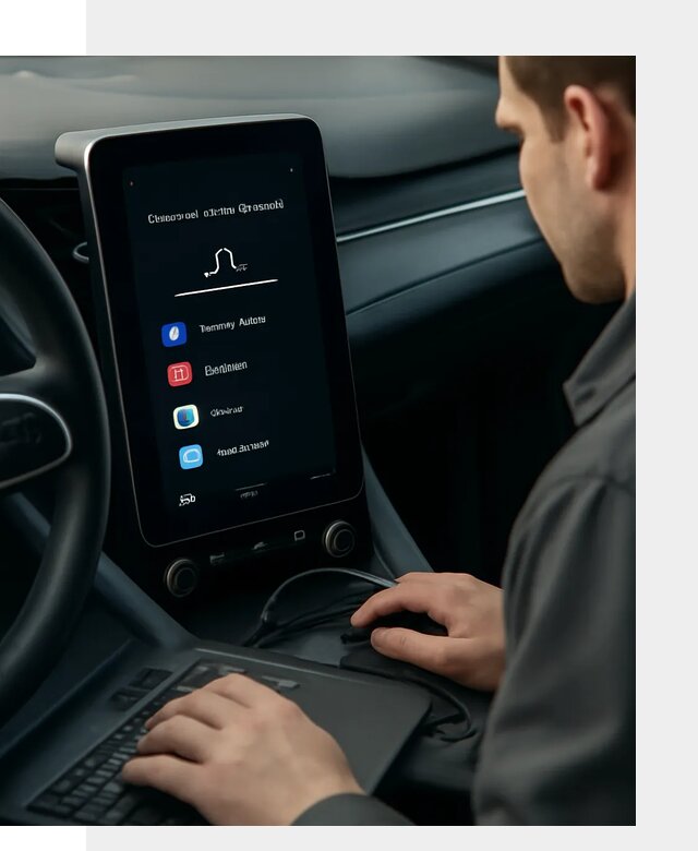 Установка приложений Lynk Co на автомобиль в Кургане