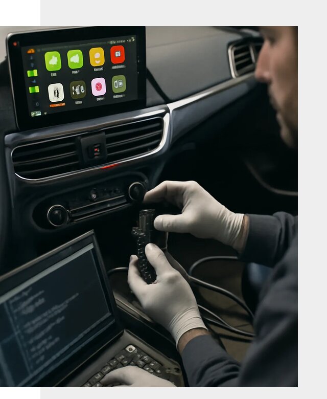 Активация Apple CarPlay в Кургане для штатной мультимедиа