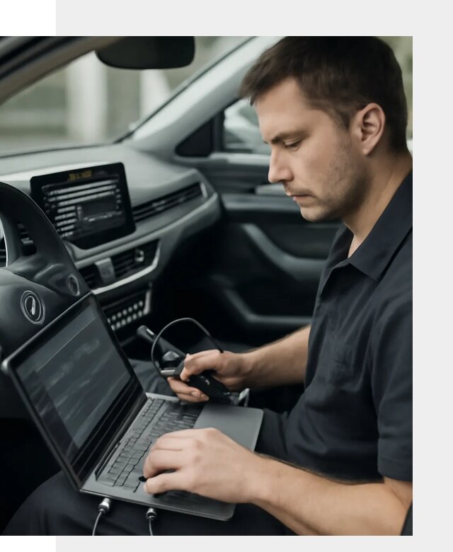 Настройка телематики автомобиля под ключ для авто в Кургане