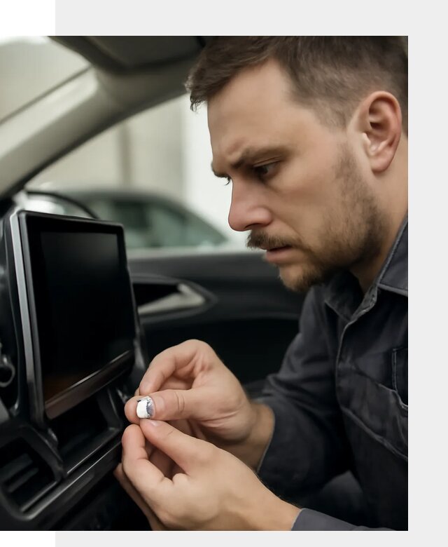Установка SIM карты в авто для мультимедиа в Кургане