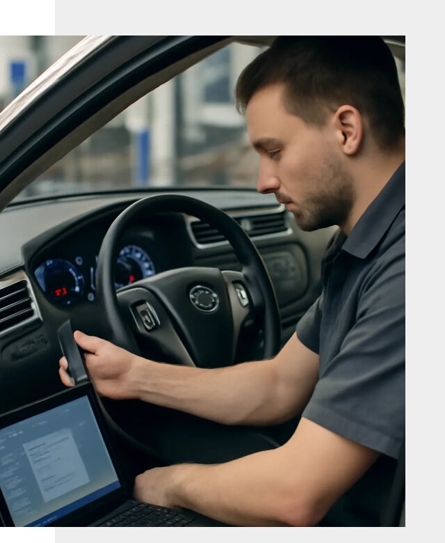 Русификация приборной панели Nissan для авто в Кургане