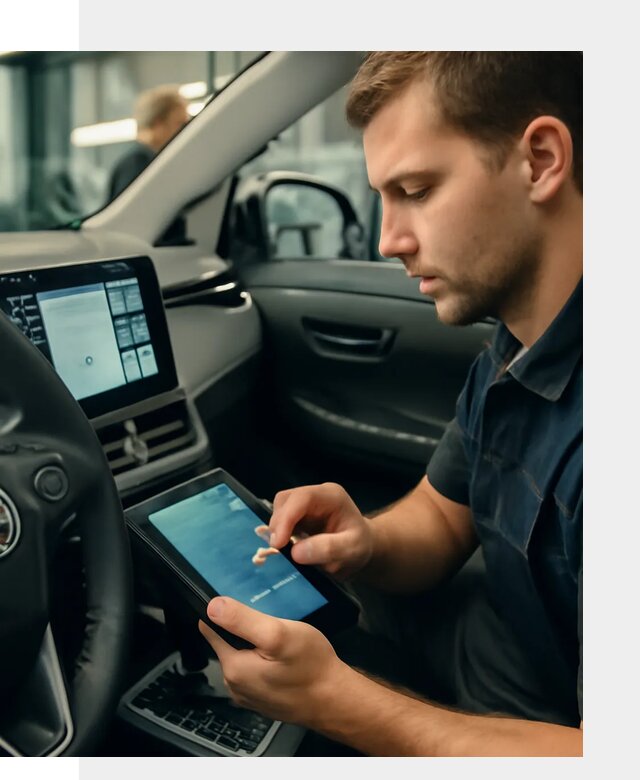 Установка приложений Toyota на мультимедиа в Кургане